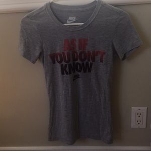 Women’s Nike slim fit t-shirt size Extra Small XS
